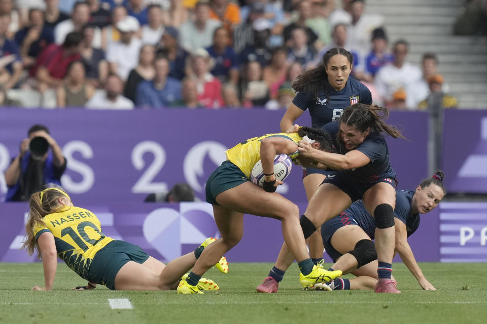 US women win a first Olympic medal in rugby sevens with comeback