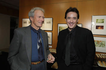 Clint Eastwood and John Cusack at the Los Angeles premiere of The Weinstein Company's Grace is Gone