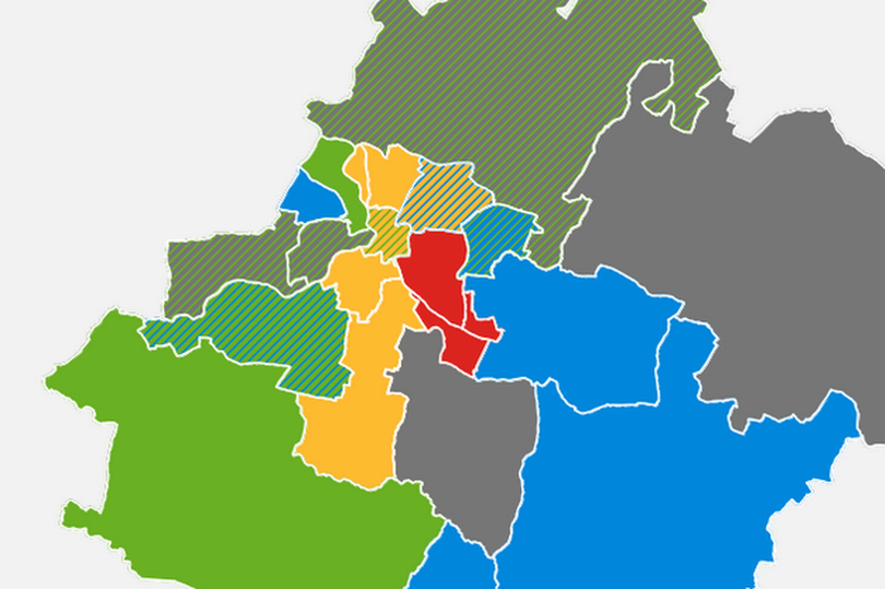 Local Election 2024 results map for Maidstone
