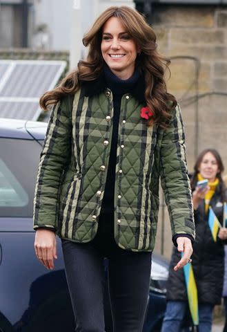 <p>Jane Barlow - WPA Pool/Getty Images</p> Kate Middleton in Scotland on Nov. 2, 2023