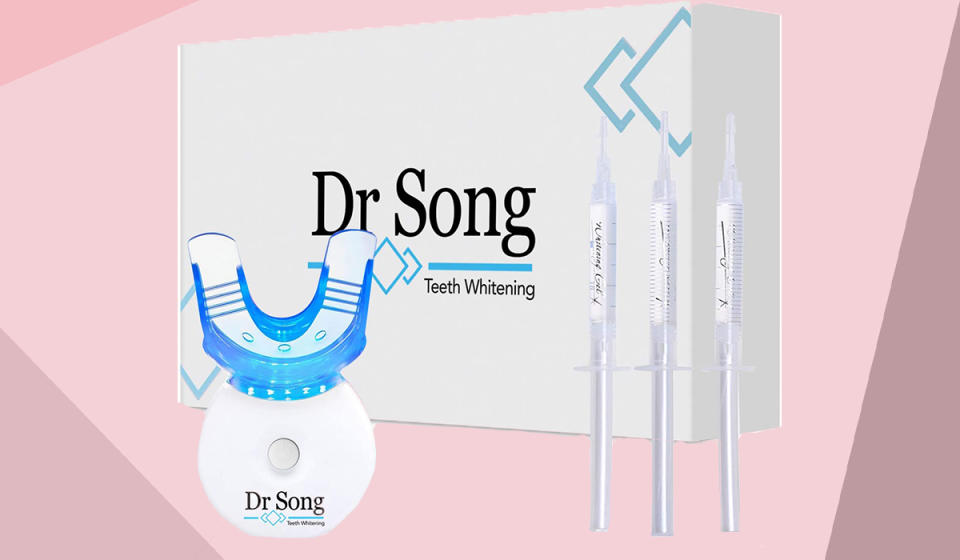 Save 67 percent on the Dr. Song Teeth Whitening kit. (Photo: Amazon)