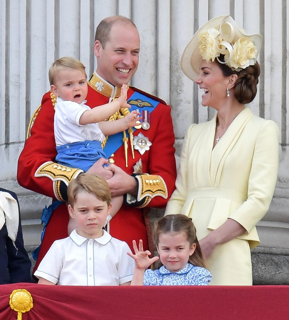 Prince George, Princess Charlotte, and Prince Louis Brought the Cute to Trooping the Colour—See the Photos!