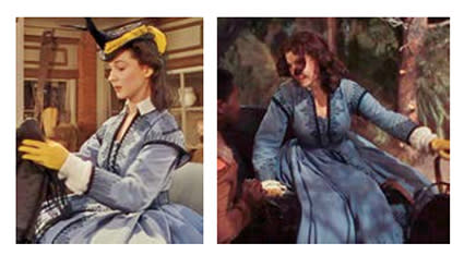 The world of Scarlett O'Hara may be "gone with the wind," but thanks to one collector, her dress is not. This weekend, Heritage Auctions sold a collection of memorabilia from 1939's <em>Gone With The Wind</em>, including a dress worn by Vivien Leigh in several scenes in the film. The buckboard dress, designed by Walter Plunkett, sold for $137,000. ETONLINE Collector James Tumblin worked in the Universal Studios hair and makeup department for for 22 years, and amassed an impressive array of items from <em>Gone With The Wind</em>, including the buckboard dress worn in multiple scenes in the movie. <strong> NEWS: 19 Movies That Grossed More Than $1 Billion at the Box Office</strong> In the early 1960s, Tumblin was doing some research at Western Costume, he told the <em>Telegraph</em>. "I saw this dress on the floor and a docent told me not to bother to pick it up, because they were throwing it away," he said. He thought he recognized it as one Scarlett O'Hara had worn more than two decades earlier on screen. "I asked if he would sell it to me," Tumblin explained. "I had noticed there was a printed label saying Selznick International Pictures and ‘Scarlett production dress’ was written in ink." The docent let him have it for $20. While it's not as recognizable as Scarlett O'Hara's green curtain dress or the red velvet "sorry I kissed your husband, Mellie" dress, it was worn when Scarlett ran into Rhett Butler (Clark Gable) in town at one point and again when she stubbornly drove a carriage by herself to the nearby shanty town. ETONLINE As you can see, the dress was blue in the movie, but faded to gray over time. <strong> WATCH: ET Exclusive: Natalie Dormer on the Couture Costumes of <em>Game of Thrones</em></strong> Also up for auction was the suit Rhett Butler wore when he kicked in Scarlett's boudoir door, the Confederate uniform Ashley wore on leave from the war, and Scarlett O'Hara's straw and green velvet hat from the opening scene of the movie. Rhett's suit sold for $55,000, the hat went for $52,500, and Ashley's uniform brought in $16,250. Ultimately, 150 items went up for auction -- barely a drop of Tumblin's collection of more than 300,000 items. One of the things he's keeping for himself? Vivien Leigh's Oscar. See how <em>Game of Thrones'</em> costume designer Michele Clapton puts together the cast's epic outfits in this behind-the-scenes look with <em>ET</em> and star Natalie Dormer: