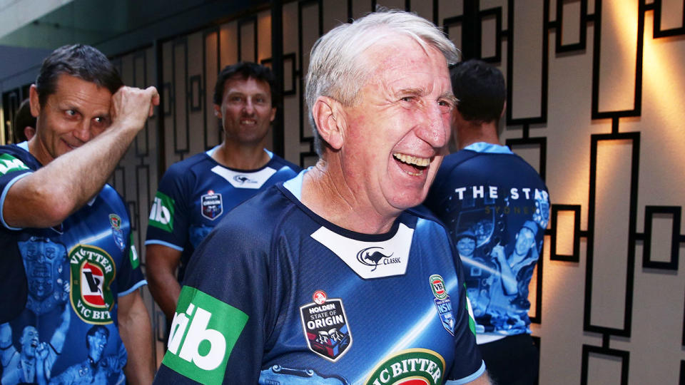 Pictured here, former NSW Blues captain Steve Mortimer.