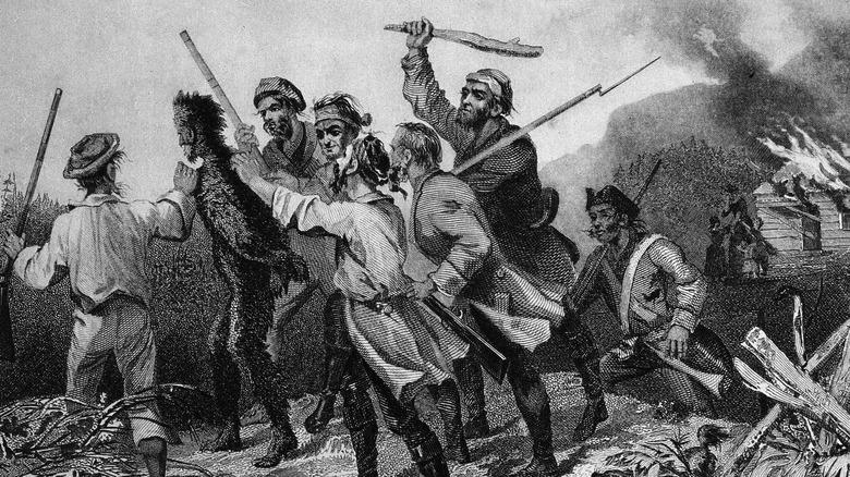 fightings during whiskey rebellion