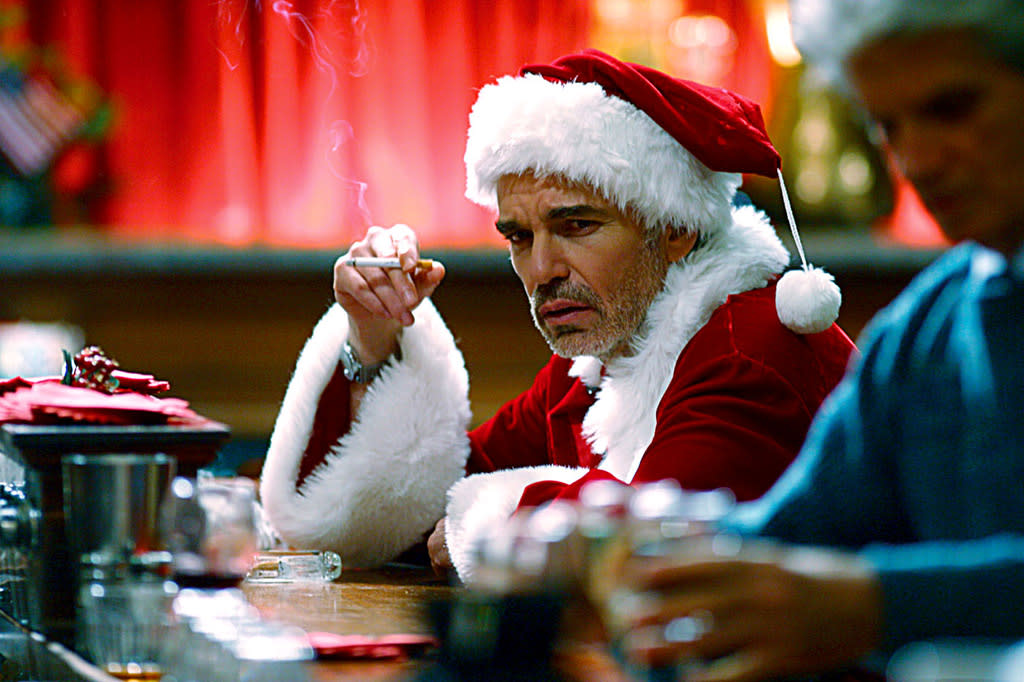 Bad Santa, starring Billy Bob Thornton, was released in 2003.