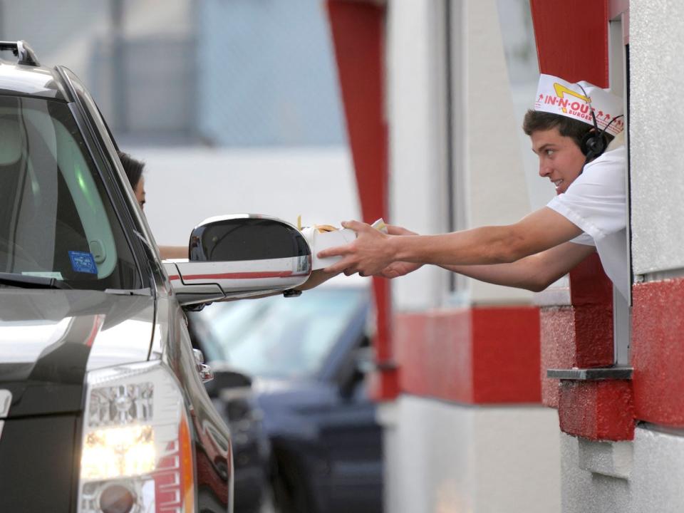 In N Out Drive Through