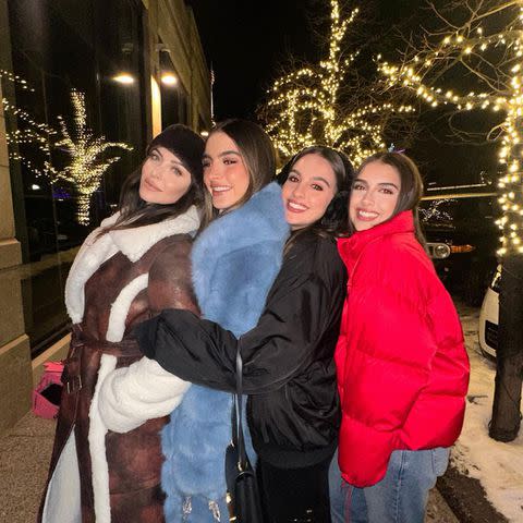 <p>Sophia Kylie Umansky/Instagram</p> (L-R) Farrah Brittany, Sophia Umansky, Alexia Umansky and Portia Umansky.