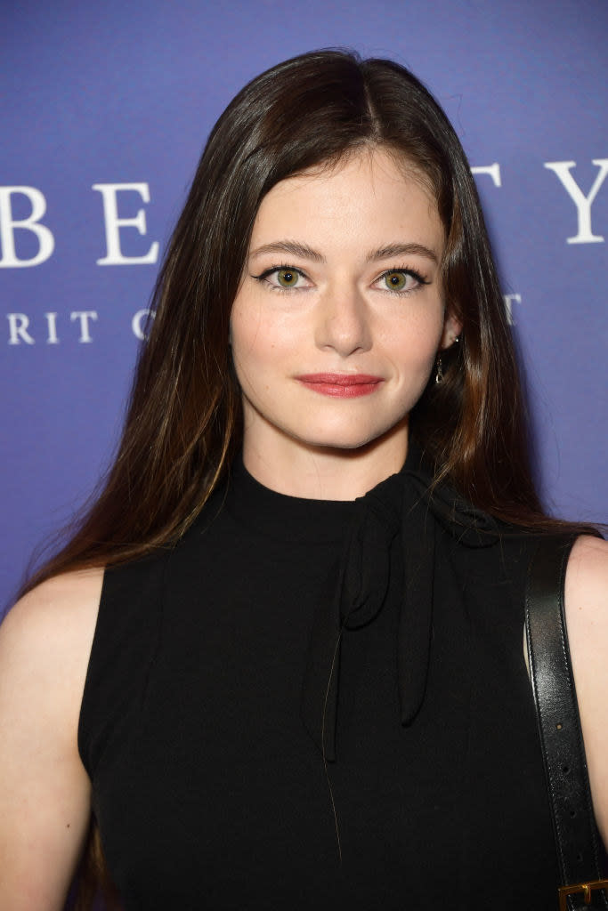 Closeup of Mackenzie Foy