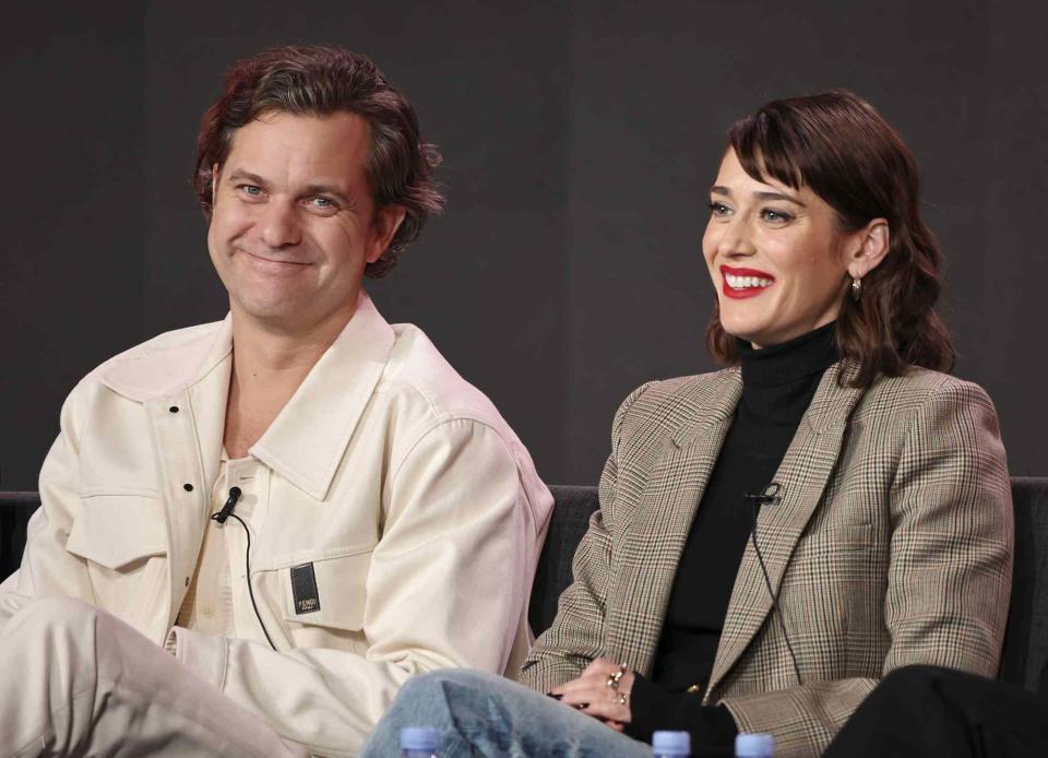 Randy Shropshire/Getty Joshua Jackson and Lizzy Caplan