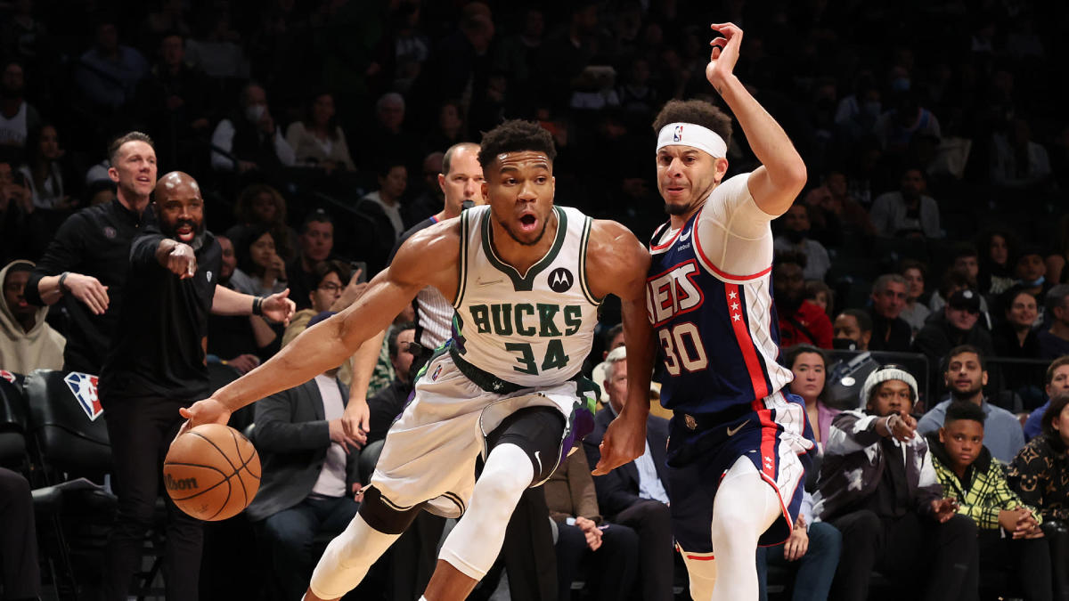 Giannis shone for the Bucks win over the Nets in overtime