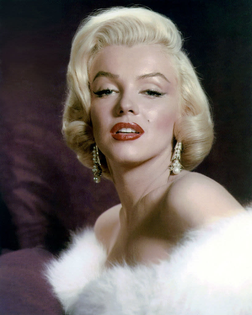 Closeup of Marilyn Monroe