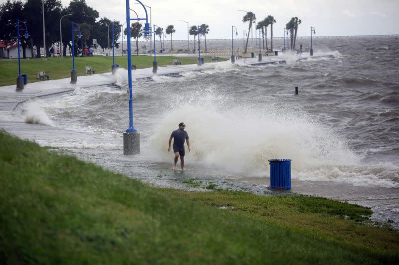 Hurricane Sally impact in New Orleans