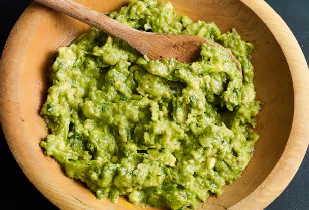 PHOTO: A bowl of homemade smoky guacamole. (Pati's Mexican Table)