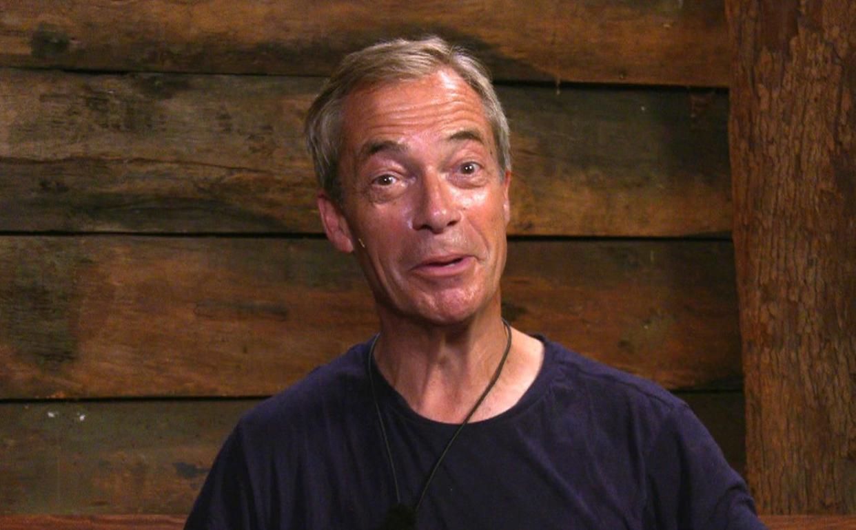 Nigel Farage on I'm a Celebrity