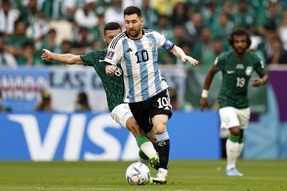 Lionel Messi（梅西）領軍的阿根廷，在2022世界盃出師不利。（Photo by ANP via Getty Images）