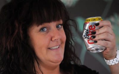 Claire Ayton broke her seven pints a day Diet Coke havit. Photo: BPM MEDIA /Daily Telegraph