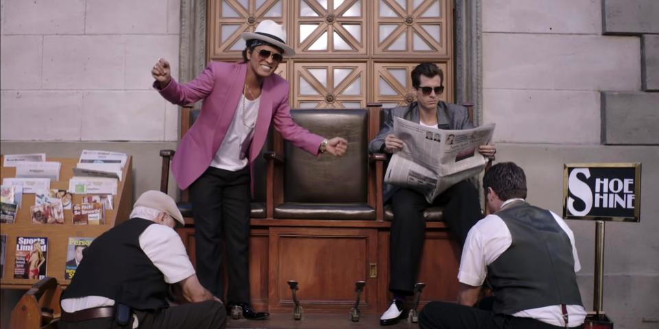 uptown funk music video