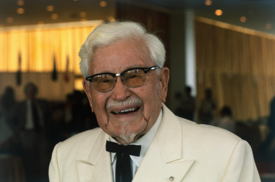 Harland Sanders, le fondateur de KFC