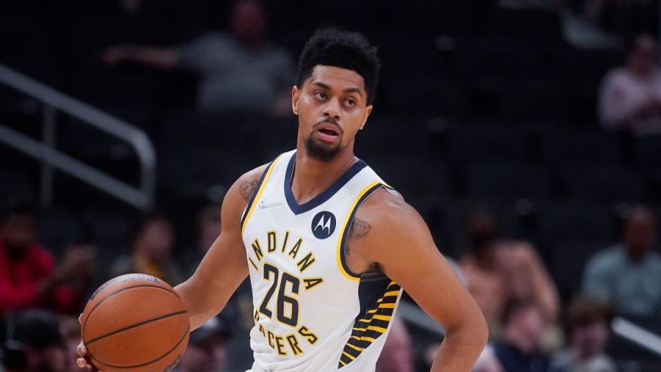 ▲湖人對溜馬替補後衛感興趣Jeremy Lamb。（圖／美聯社／達志影像）