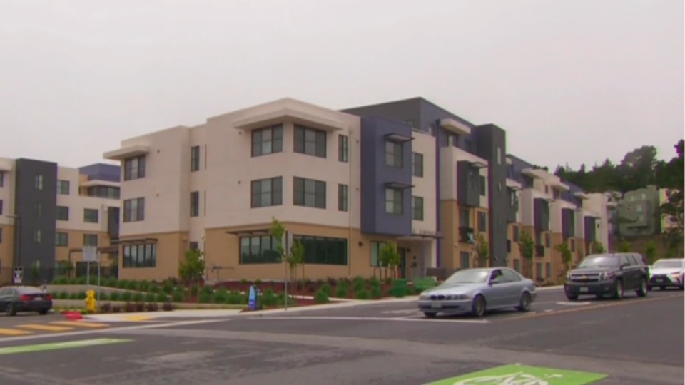 A photo of the apartments.  / Credit: CBS News