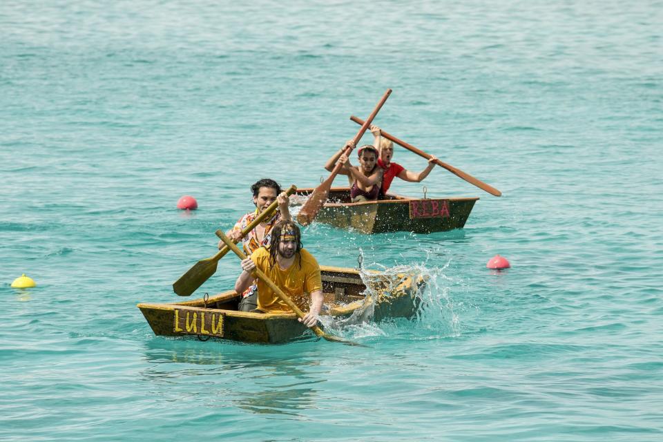 Sean Edwards, Brandon Donlon, Janani “J” Krishnan-Jha, and Julie Alley on 'Survivor 45'