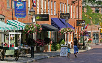 <p>With rich nautical history dating back to the 17th century, Newburyport is the ultimate coastal town with classic colonial architecture and quaint mom and pop shops. Once the main port for ship building in the northeast, the small city is prefect for seafaring aficionados. Make sure to check out the well-known Custom Maritime Museum, where an entire gallery is dedicated to meticulously crafted model ships. A 10-minute drive down the road lies Plum Island beach, where you can search for shells along the tidal creek or camp out under an umbrella by the sand dunes. </p>