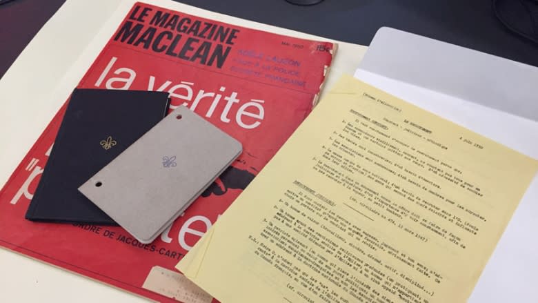 Briefcase found in attic holds clues to secret society of francophones