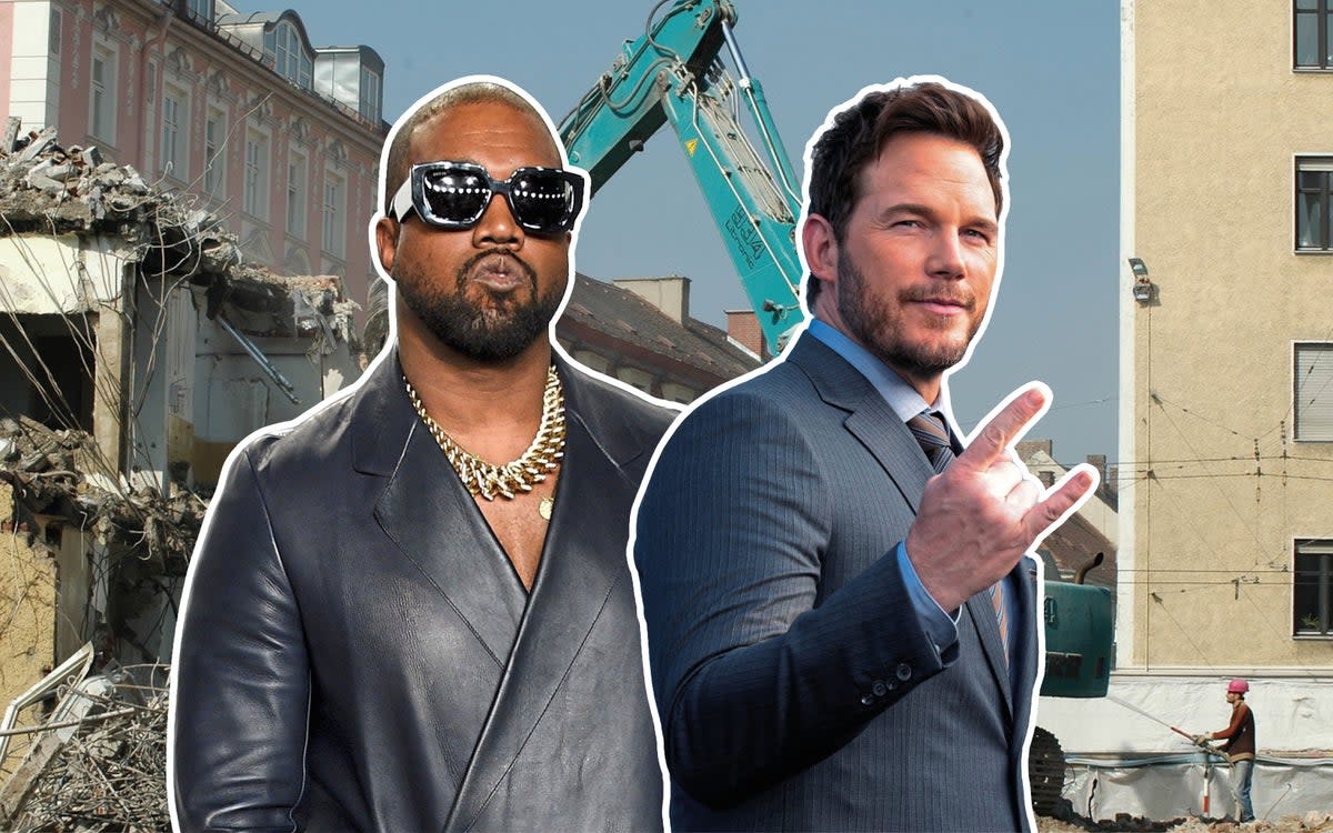 Kanye West and Chris Pratt have both made headlines for a disregard for architecture (ES)