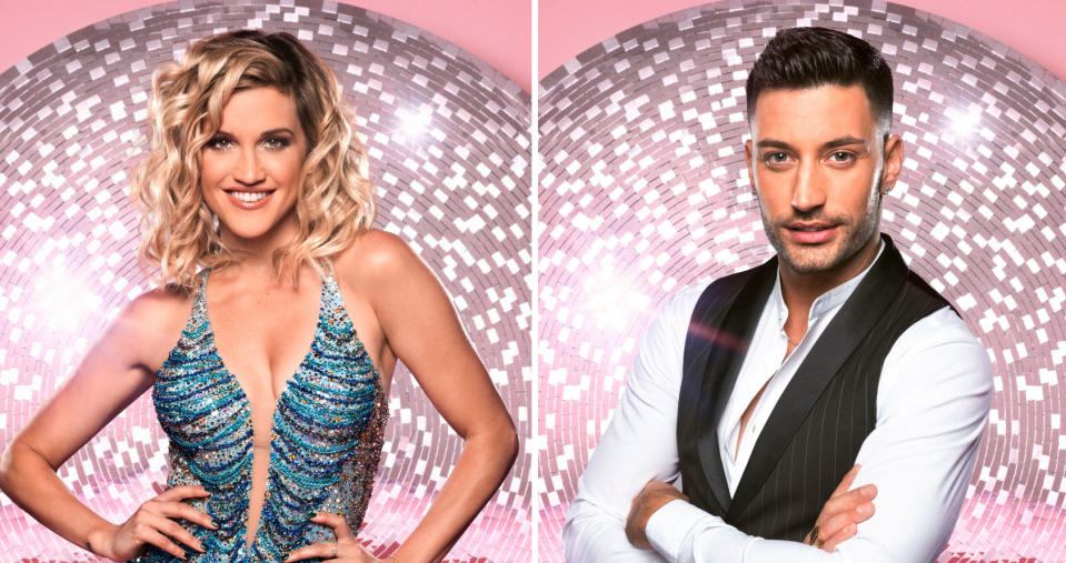 The ‘Strictly’ pro slams reports he’s secretly dating Ashley Roberts. (BBC Pictures)