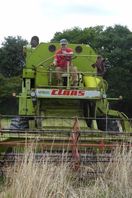 John uses modern machinery to recreate medieval farming techniques (PA Real Life/Collect)