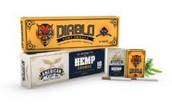 “American Hemp and Diablo Hemp Smokes are made with only the finest organically cultivated USA hemp that is naturally rich in cannabinoids.”
