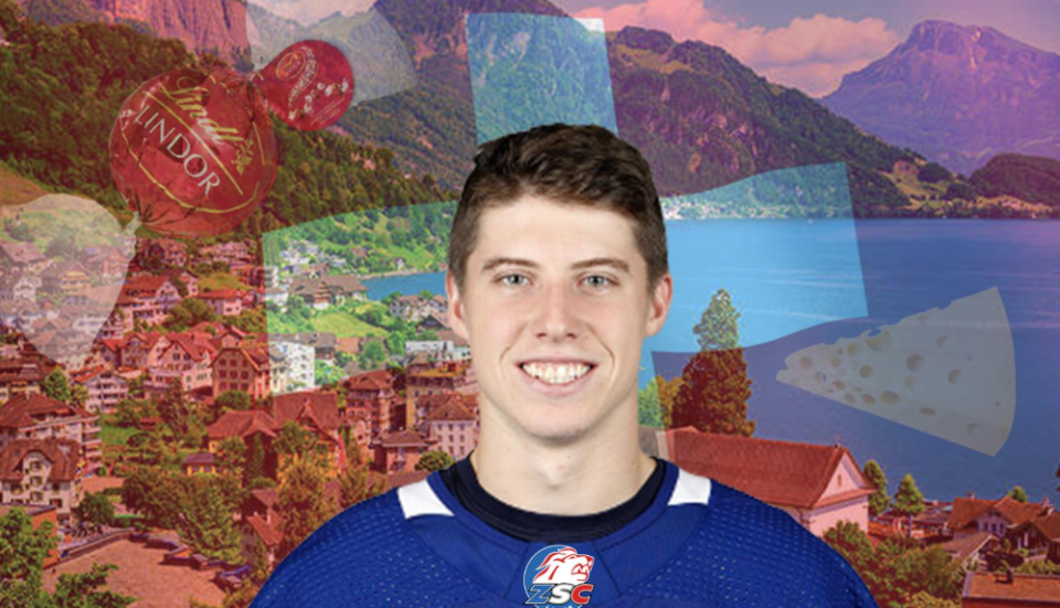 Can't wait to see Mitch Marner in a Zurich Lions jersey next season. (Sarah Jenkins/Yahoo Sports Canada) 