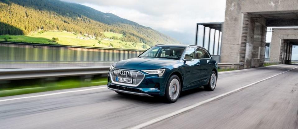 Le SUV électrique Audi e-tron a été le modèle le plus vendu en Norvège en 2020.
