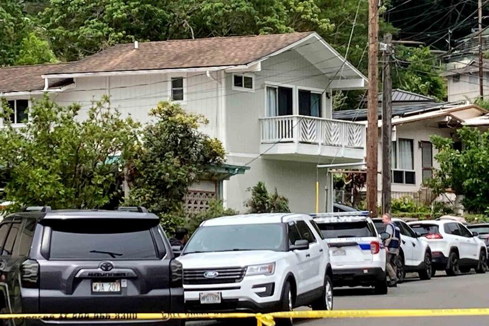 <p>Craig T. Kojima/Honolulu Star-Advertiser via AP</p> Police are investing the death of five people in Honolulu, Hawaii as a murder suicide