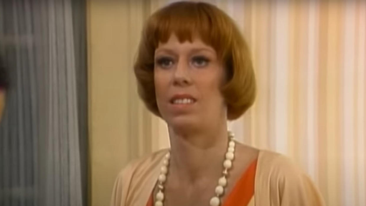  Carol Burnett on The Carol Burnett Show. 