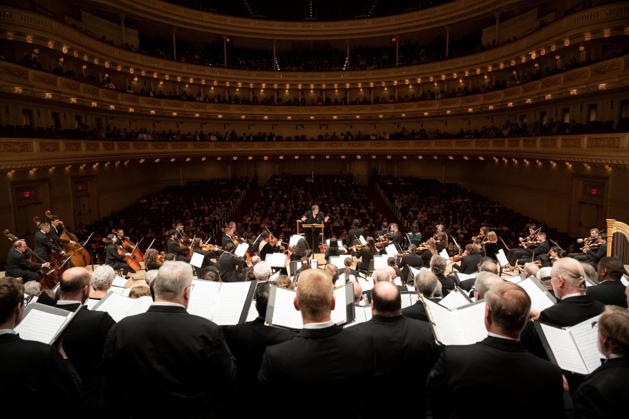 Jennifer Rodgers conducted a concert at Carnegie Hall in the spring of 2023. The choir included several members of Ames Chamber Artists, where Rodgers is the artistic director.