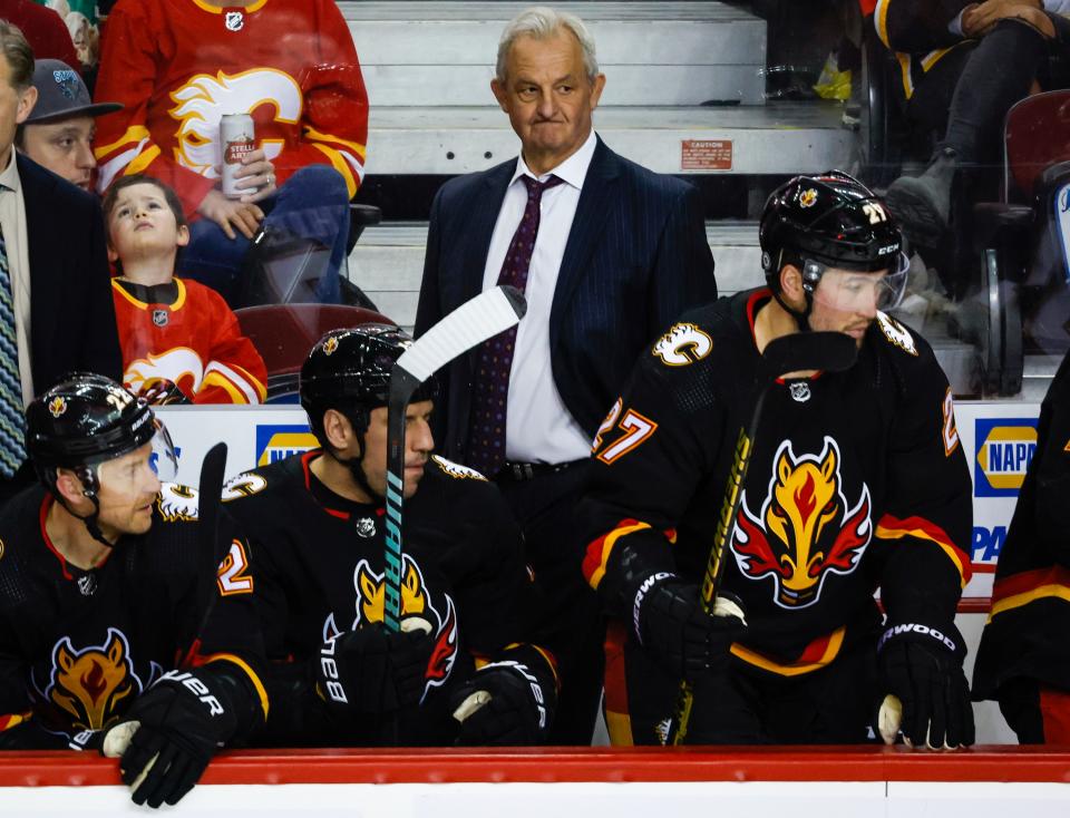 Darryl Sutter is a two-time Stanley Cup winner as a coach.