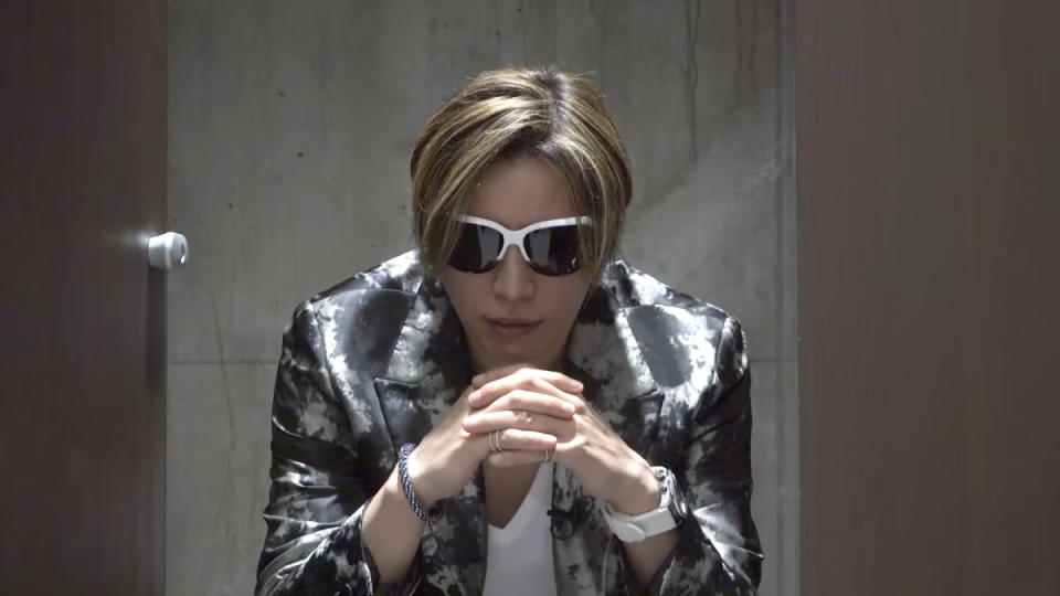 Gackt is an eccentric person, having recently filmed a promo video for his fan club in a bathroom.<p>Gackt.com</p>