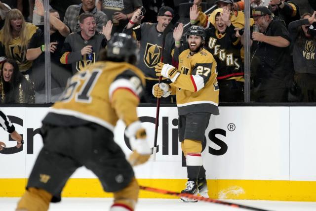 Golden Knights celebrate Stanley Cup with children, family, friends, Golden Knights