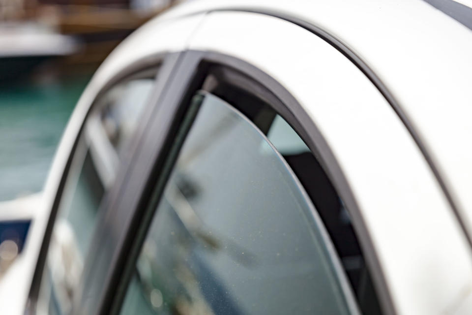 Close up shot of slightly ajar car window. Source: Getty Images