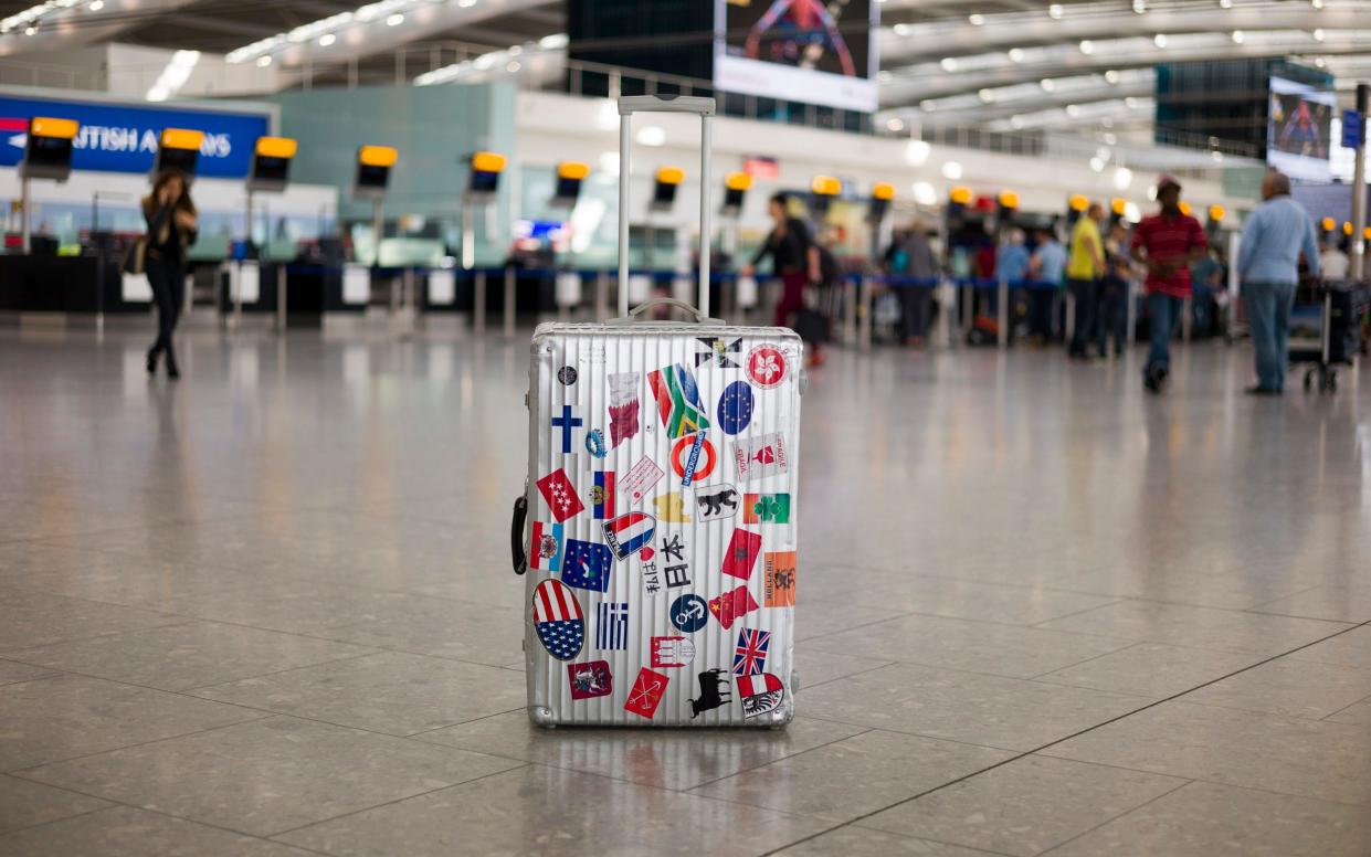 An unattended suitcase - Justin Case/ Getty