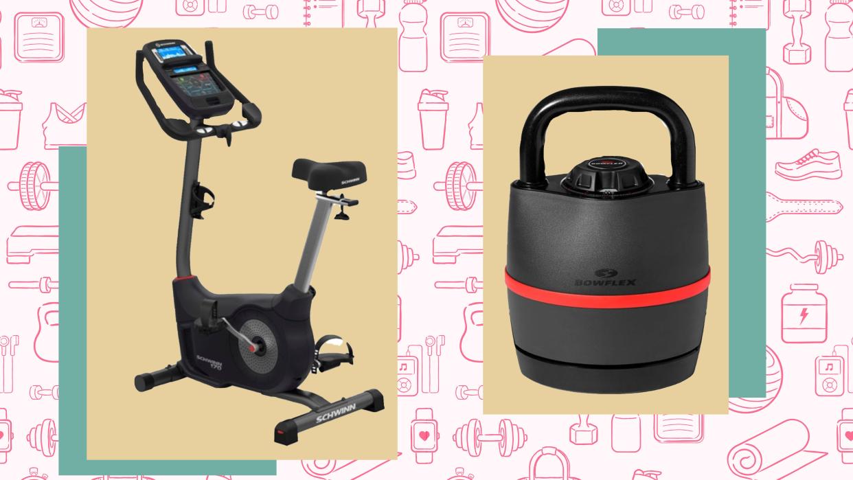 Kick-start your fitness goals with exercise equipment for less.