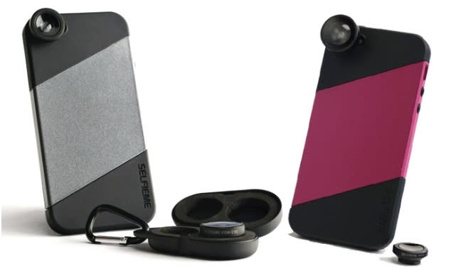 Selfieme iPhone Accessory case and lenses