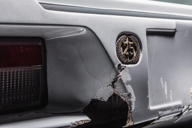 The Real Wrecked Lamborghini Countach From Wolf of Wall Street Is For Sale