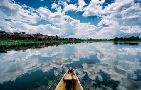 Suburbs of iquitos - Credit: Getty