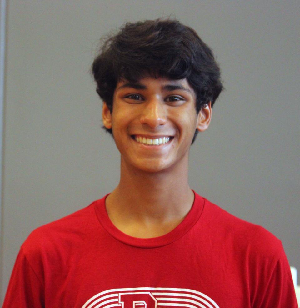 Bishop Kenny distance runner Alejandro Vinas, voted First Florida Credit Union Athlete of the Week for events from Nov. 6-11, led the Crusaders to a regional cross country title.