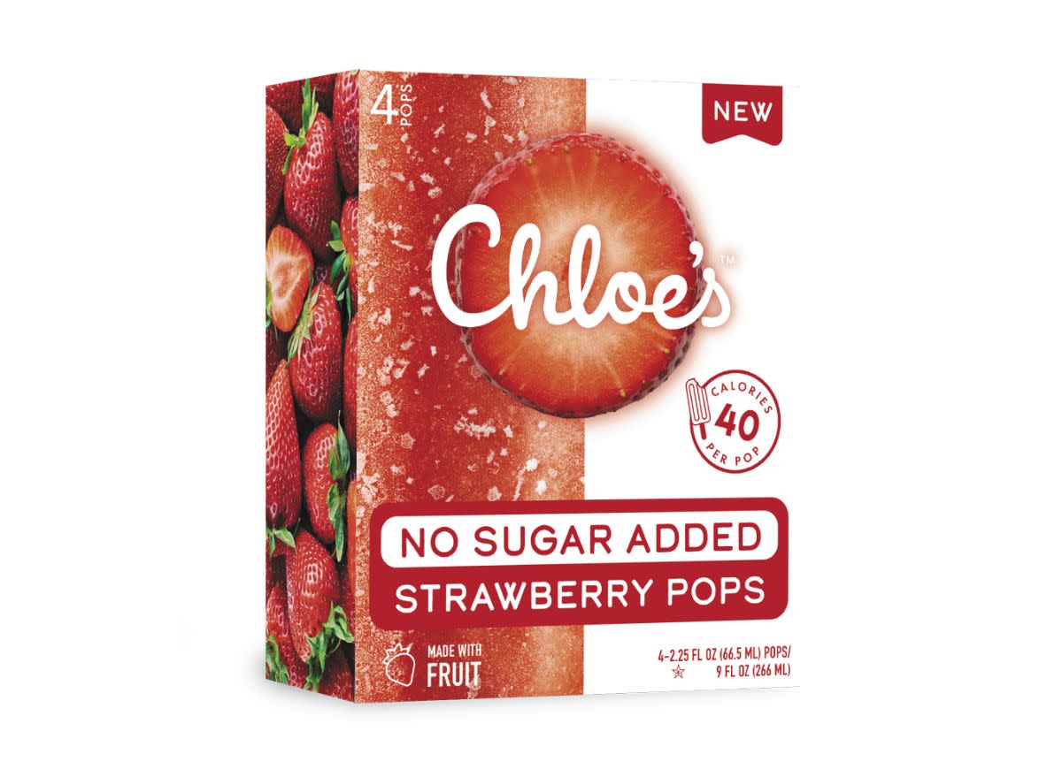 Chloe's Strawberry Pops