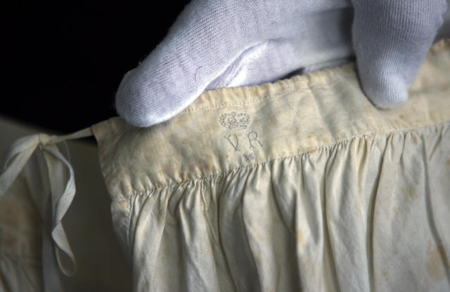 Pants? Queen Victoria's underwear sold for £12,000 at auction
