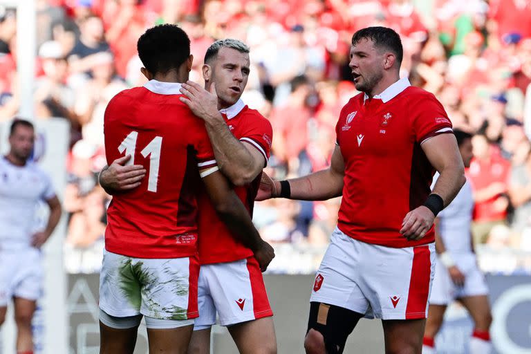 Gales, una de las grandes revelaciones de lo que va del Mundial junto a Fiji, se enfrentará este sábado a los Pumas